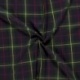 Tissu Tartan Ecossais Vert Foncé jaune 