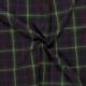 Tissu Tartan Ecossais Vert Foncé jaune 