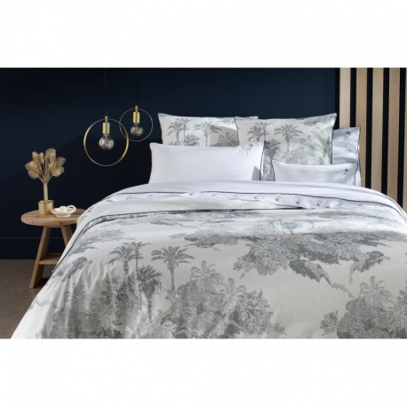 Linge de Lit Percale Doa Argent