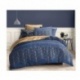 Linge de Lit Percale Noam Bleu