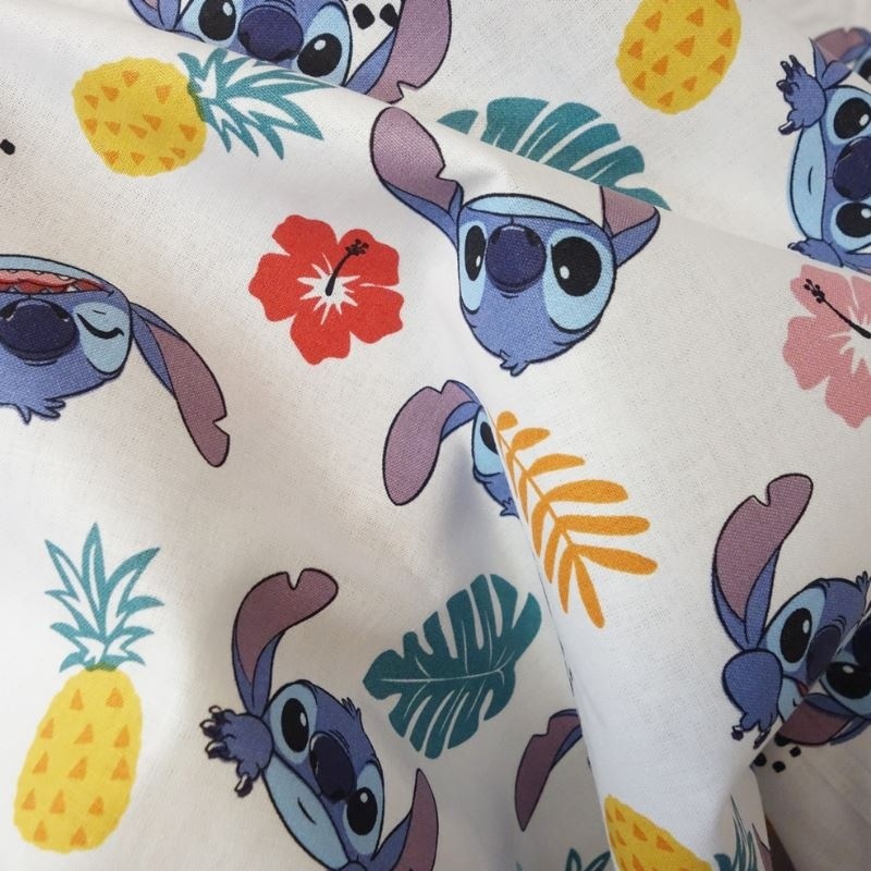 Tissu Licence Hawaian Stitch Imprimé Multico 