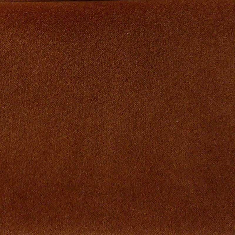 Tissu Velours Uni Meg Marron 