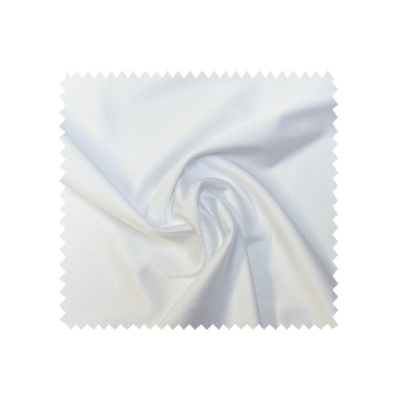 Tissu Charlie Extensible Uni Blanc