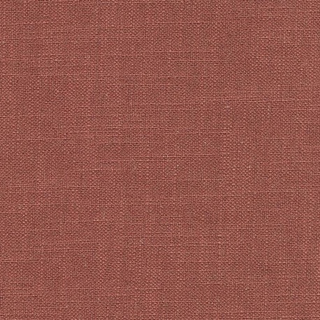 Tissu Grande Largeur Dumas Uni Terracotta