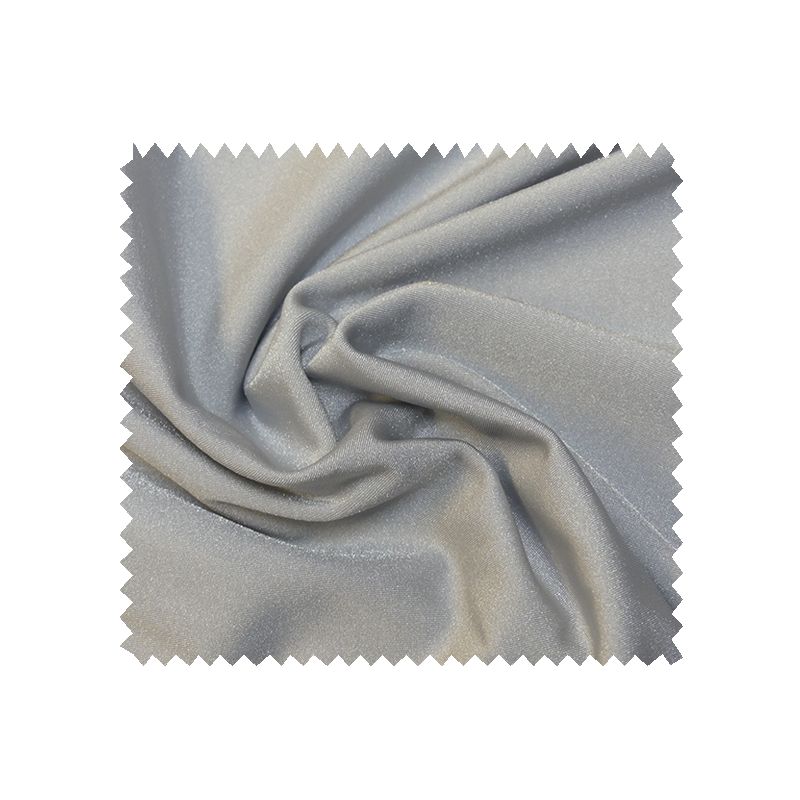 Tissu Charlie Extensible Uni Gris