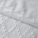 Tissu Etamine Brodée Brody Blanc