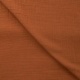 Tissu Double Gaze Uni Marron 