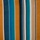 Tissu Poly Satin Imprimé Rayure Pétrole