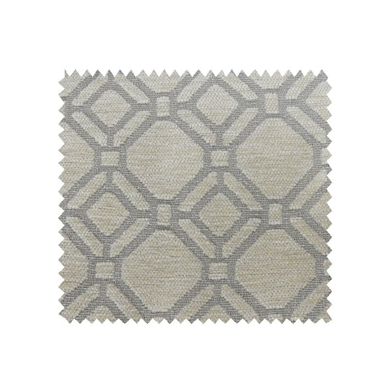 Tissu Esmeralda Jacquard Chenillé Beige