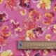 Tissu Voile Jacquard Plissé Rose 