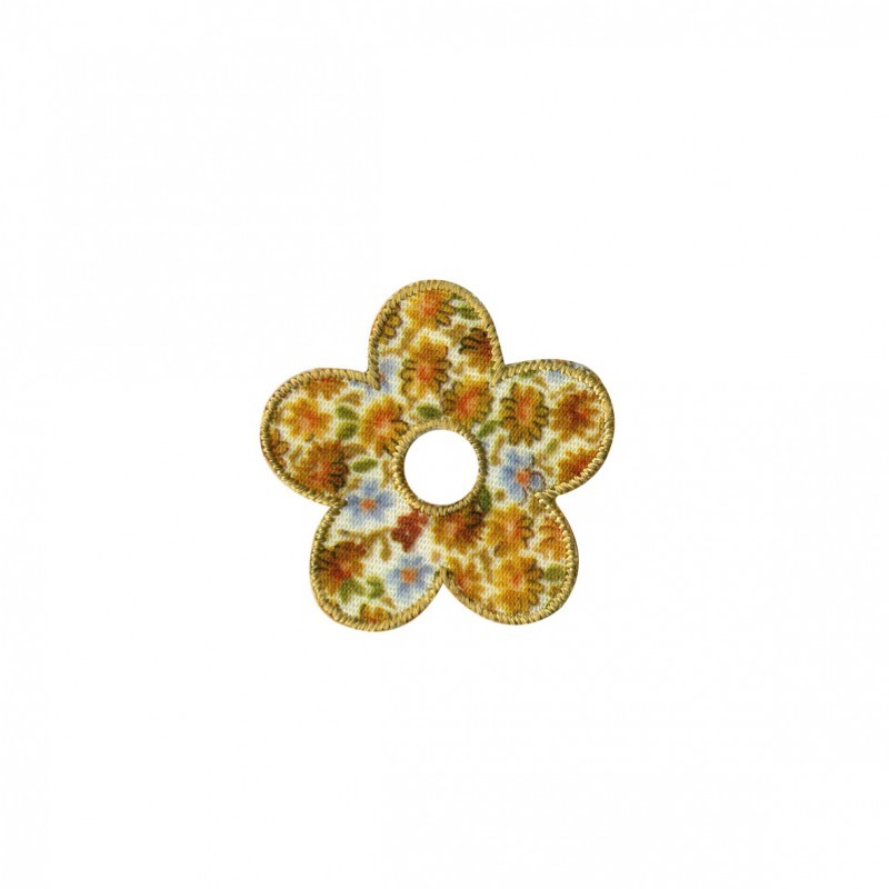 Fleur liberty - Jaune
