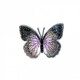 Papillon paillettes - Gris