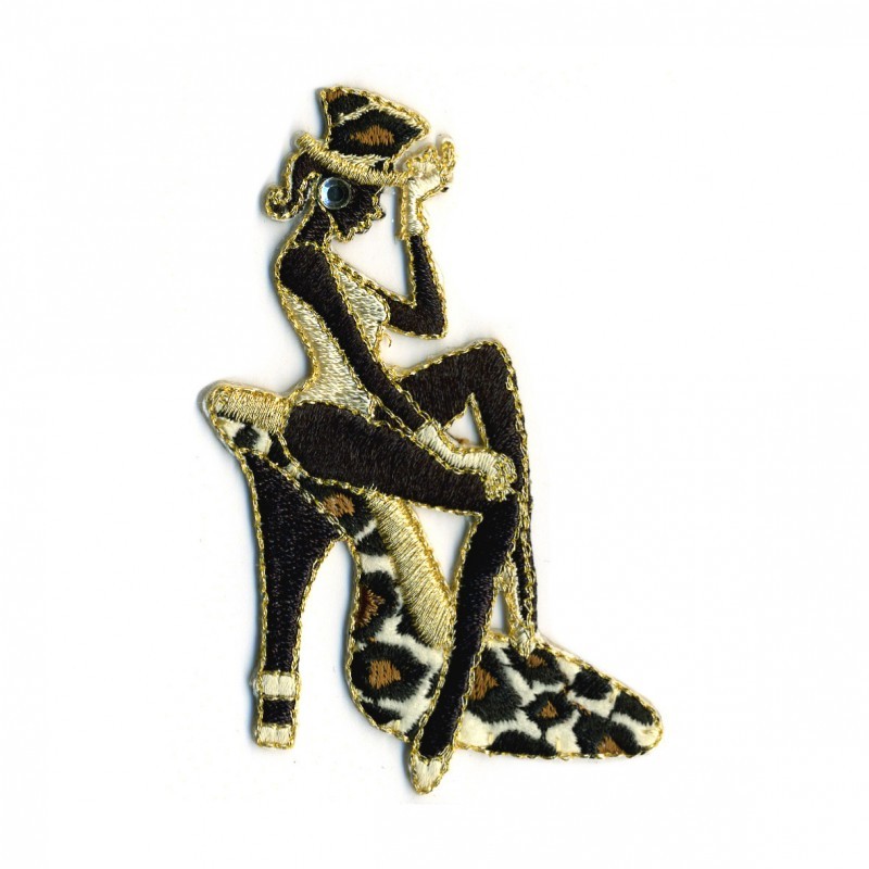 Femme/chaussure leopard