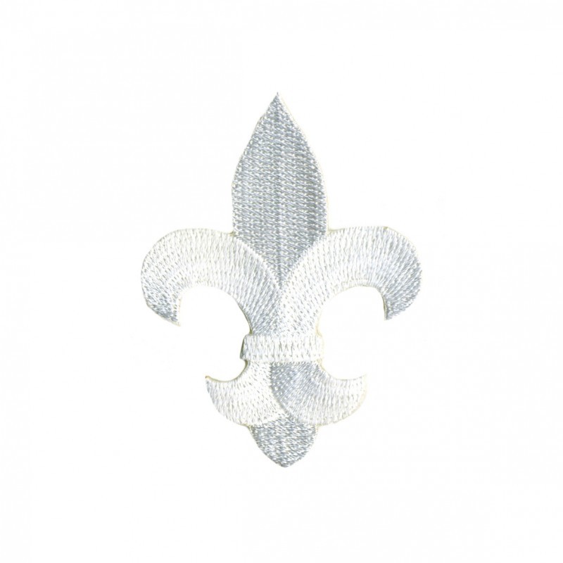 Grand fleur de lys - Blanc