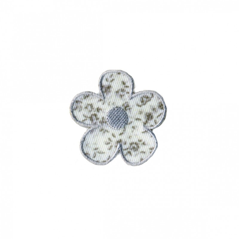 Fleurs liberty - Gris