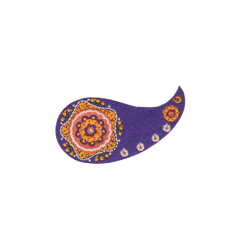 Motifs indiens - Bleu