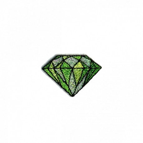 Ecusson diamant - Vert
