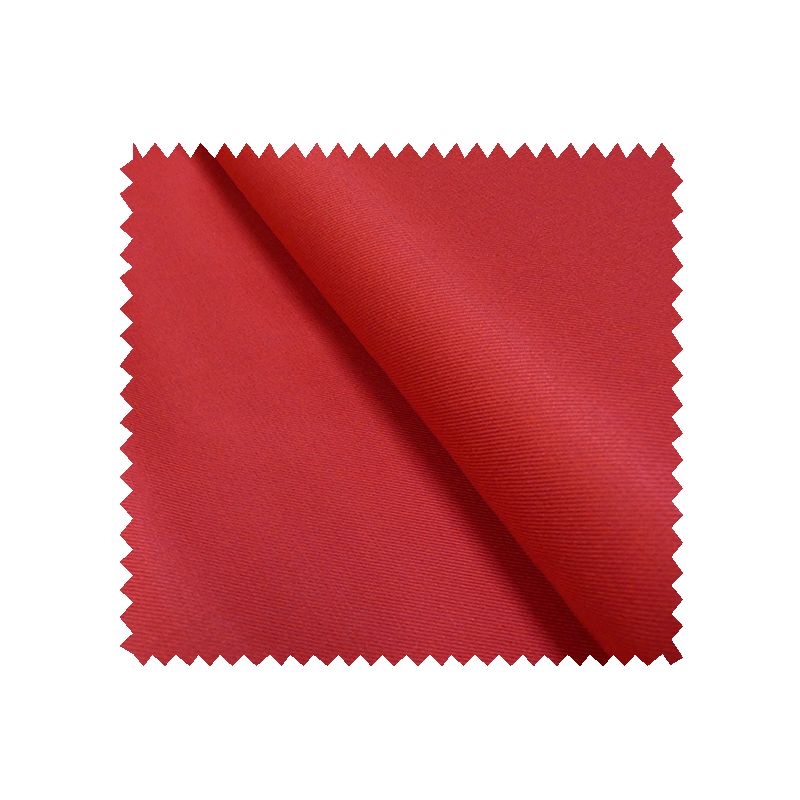 Tissu Gabardine Rouge