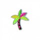 Motifs couleur flashy - Palmier 5x4cm