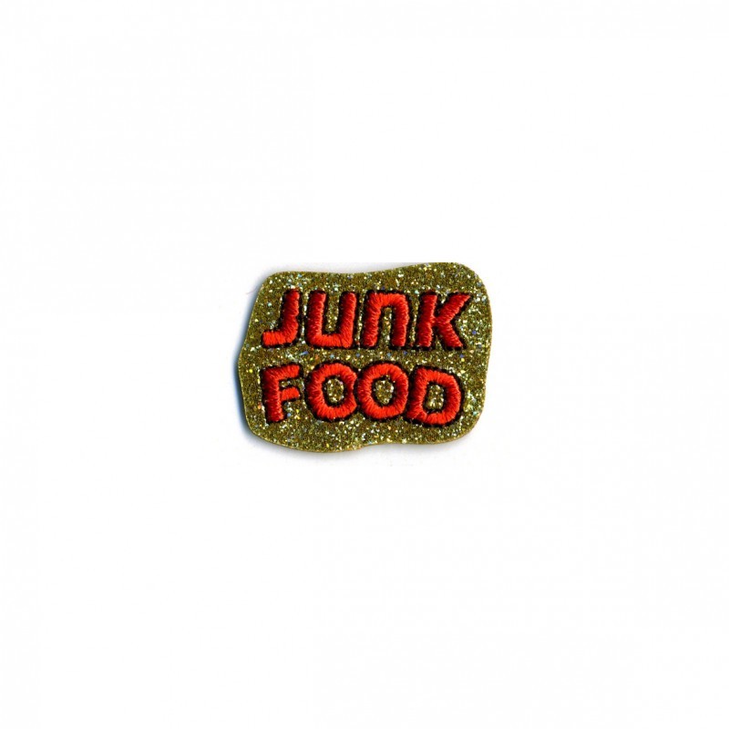 Junk food 3x2,5cm - Or