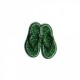 Tongs paillettes 4x3cm - Vert