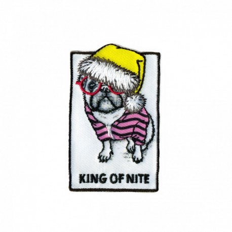 Chien king of5x4cm - King of nite