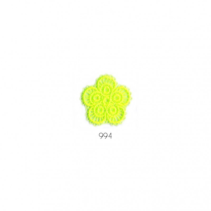String Empreinte Brodé Jaune - Taille FR40 - Imprimé Fleuri - 80% Polyamide, 20% élasthanne - Neuf