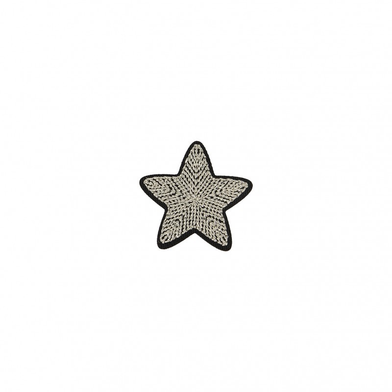 Ecussons étoile - Argent