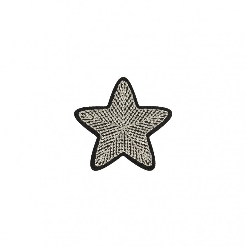 Ecussons etoile - Argent