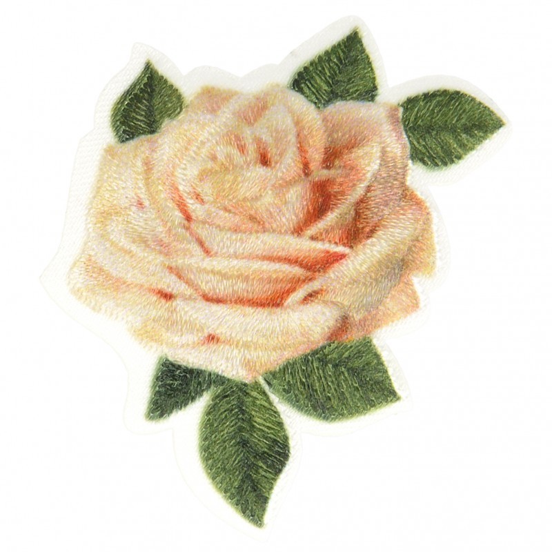 Ecussons rose - Rose