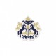 Ecusson blason royal - Chevaux