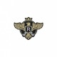 Ecusson blason royal - Aigle r