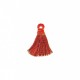 Ecusson pompons - Rouge/or