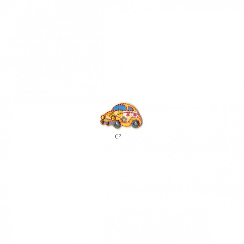 Pm motif avec fleurs - Voiture