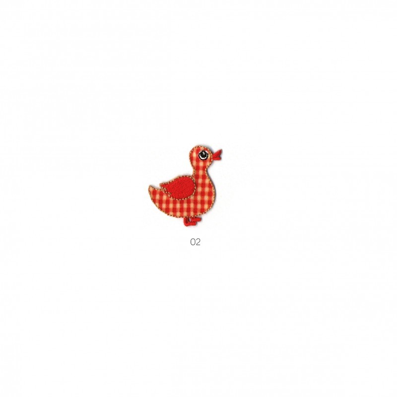 Canard colore - Canard rouge