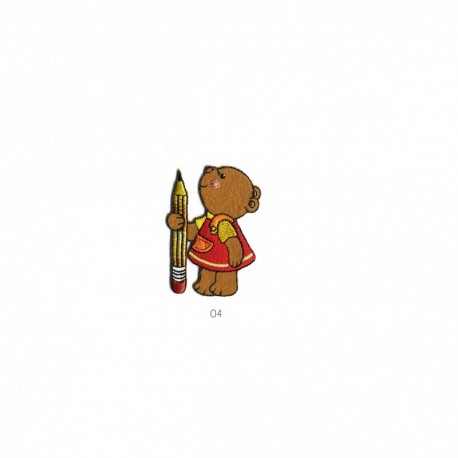 Les ours a lecole - Ours crayon