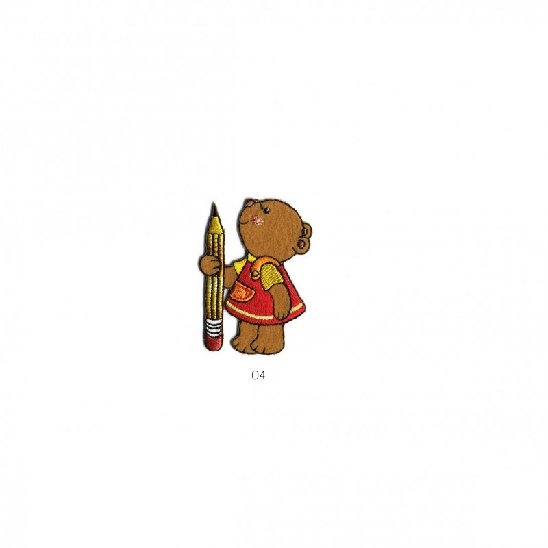 Les ours a lecole - Ours crayon