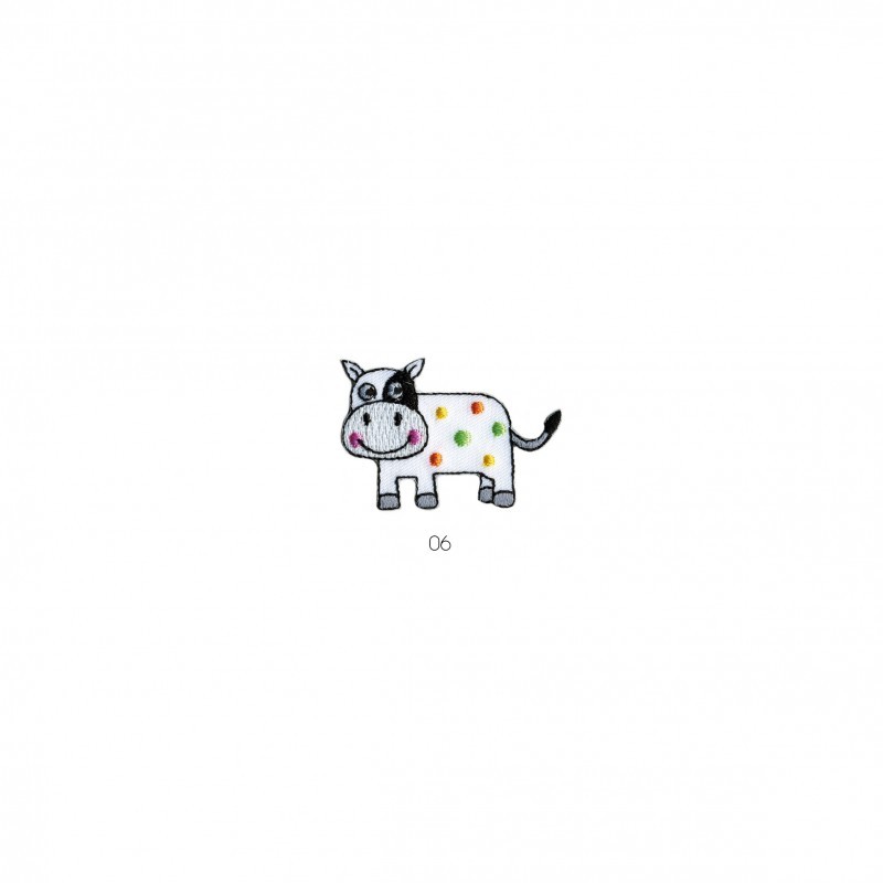 Animaux multicolores - Vache