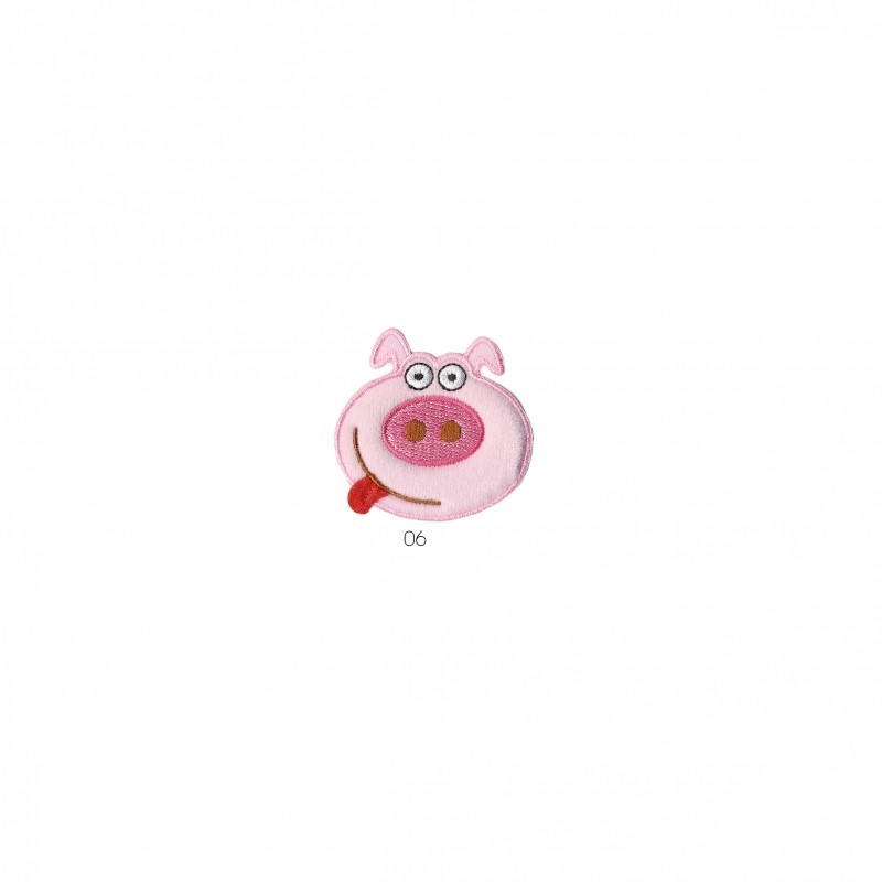 Tetes danimaux rigolos - Cochon
