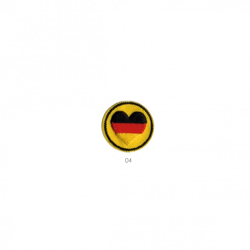 Happy drapeaux - Coeur allemagne