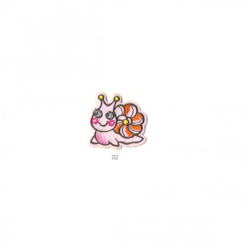 Animaux funny - Escargot rose
