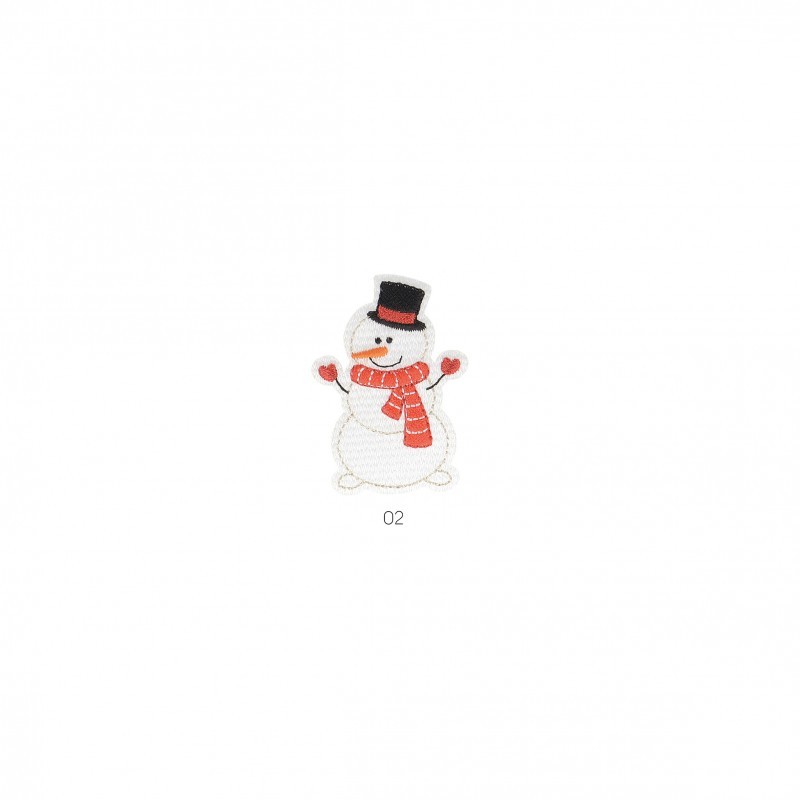 Personnages de noel - Bonhomme neige