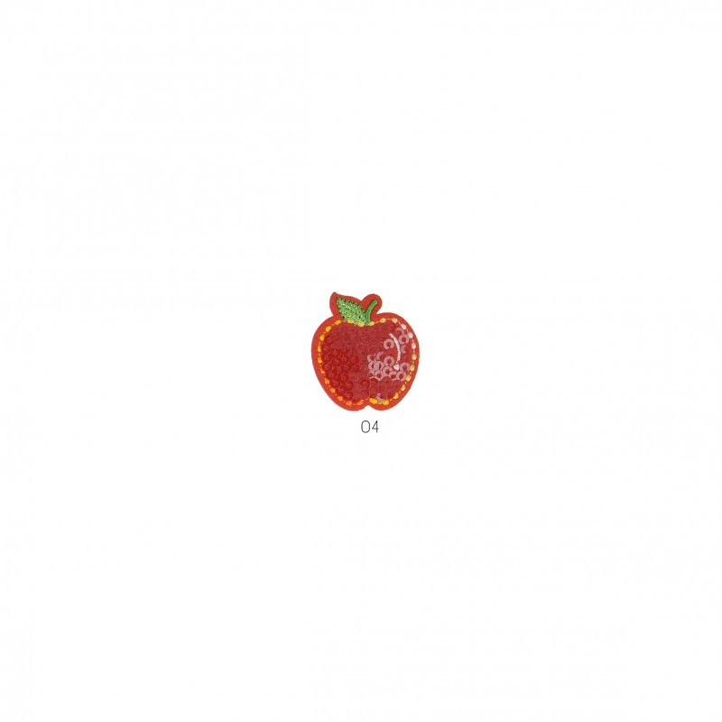 Motifs paillettes enfants - Pomme