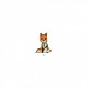 Animaux chics - Renard 5x3,5