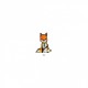 Animaux chics - Renard 5x3,5