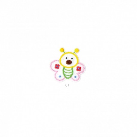 Animaux adorables - Papillon 5x5