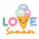 Ecussons summer - Glace 