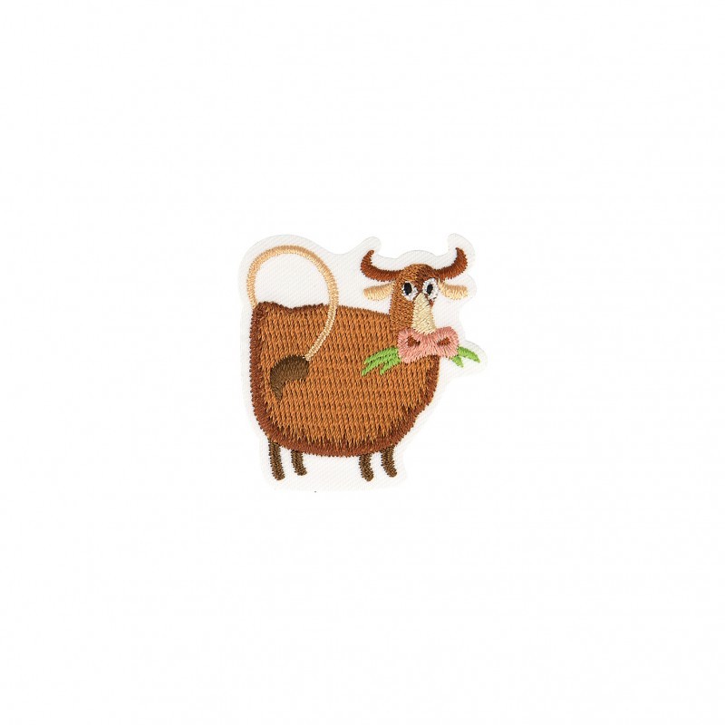 Ecusson jolis animaux - Vache