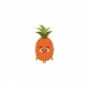 Ecusson fruit enfantin - Ananas