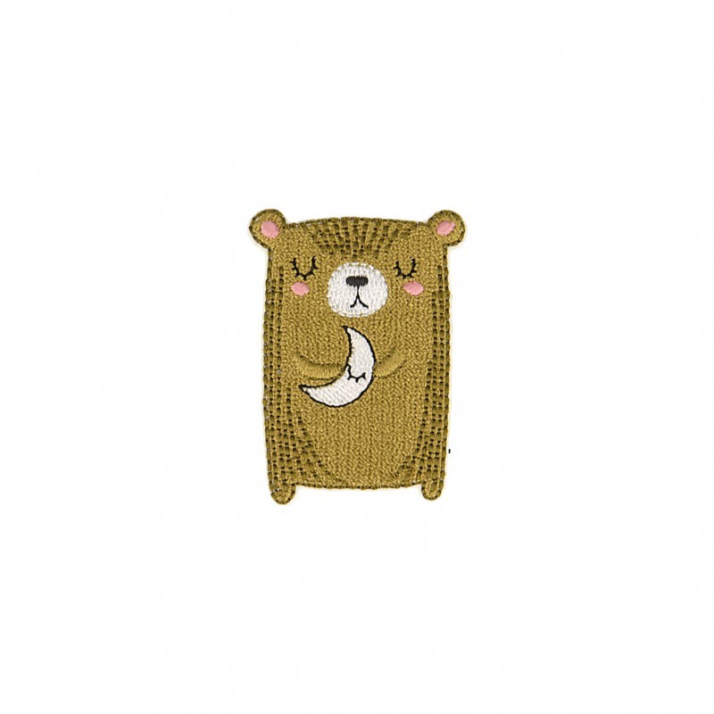 Tissu Coton Monsieur Ours en Costume 240cm